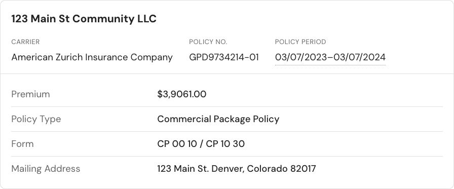 Free AI Coverage Analysis for Commercial Property & HOAs